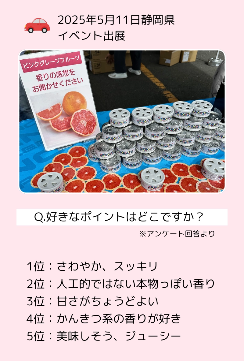 静岡県でのイベント出展の様子